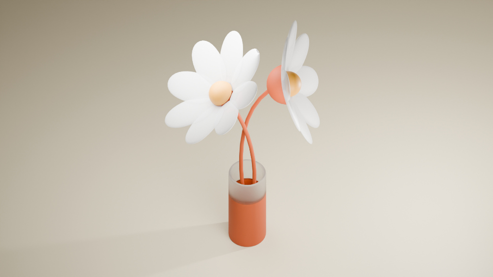 ガラスの質感がすごい花瓶