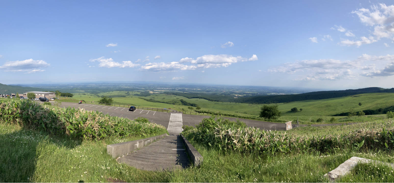 慰霊碑からの眺め